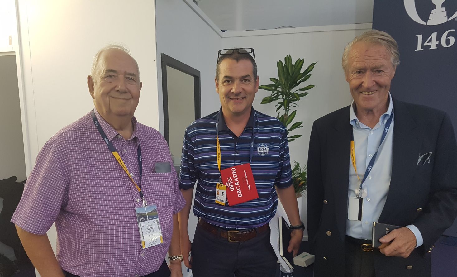 Bob Davies, Iain Carter & Goran Zachrisson.