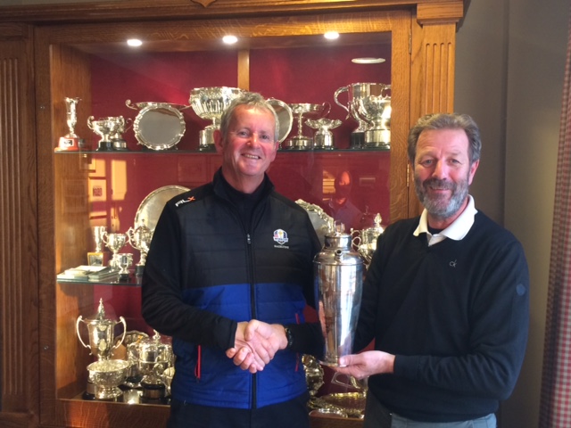 Derek Lawrenson with Peter Dixon