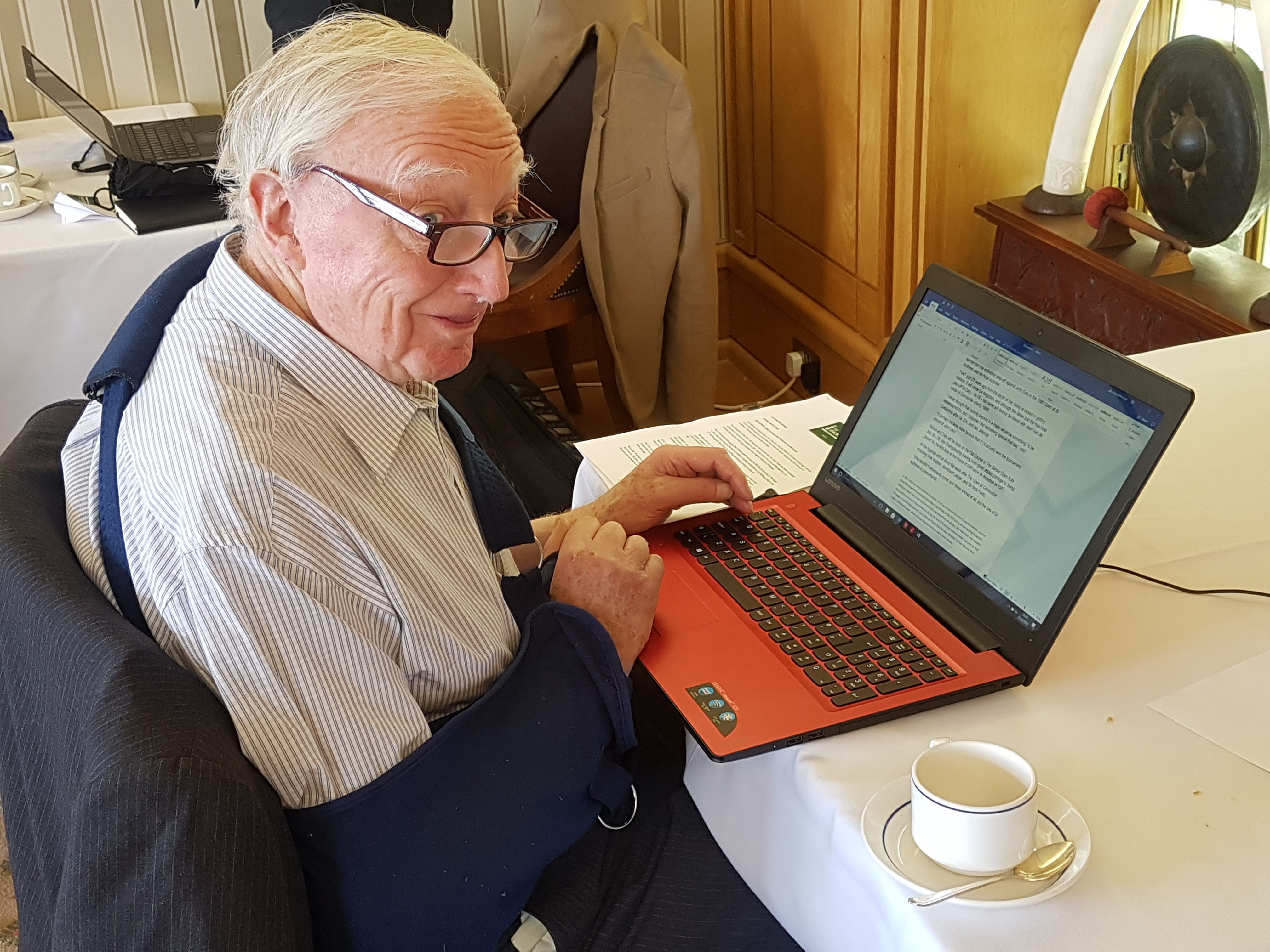 Jock MacVicar recovering after injuring his shoulder.