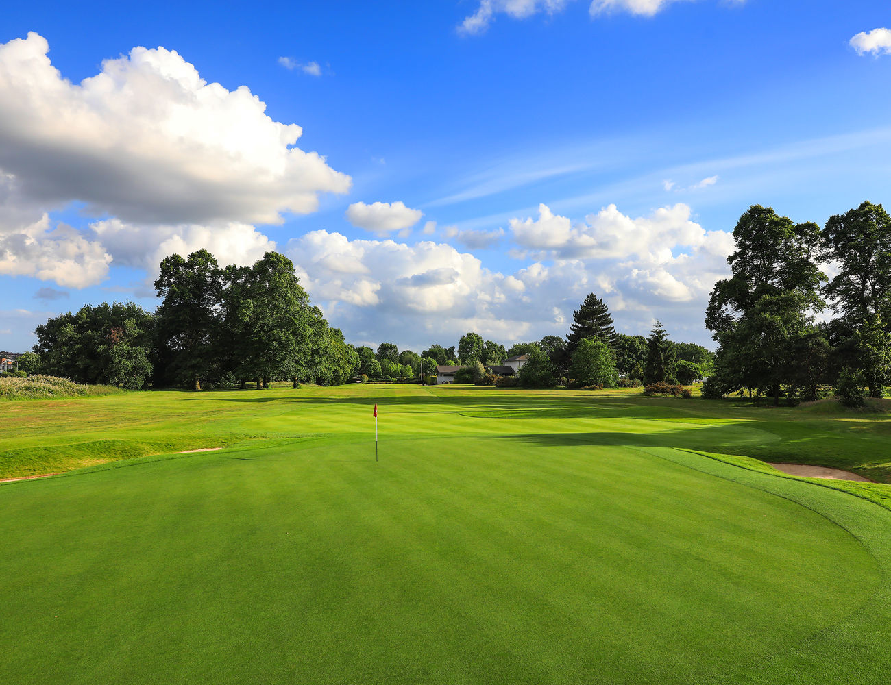 The first hole at Royal Mid-Surrey